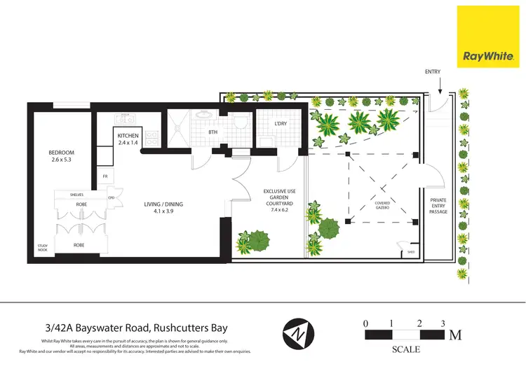 Floorplan of Homely apartment listing, 3/42a Bayswater Road, Rushcutters Bay NSW 2011