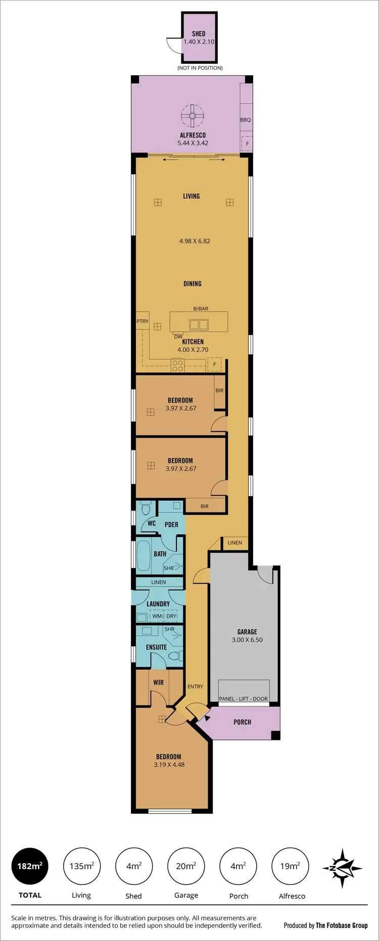 Floorplan of Homely house listing, 5A John Street, Semaphore Park SA 5019