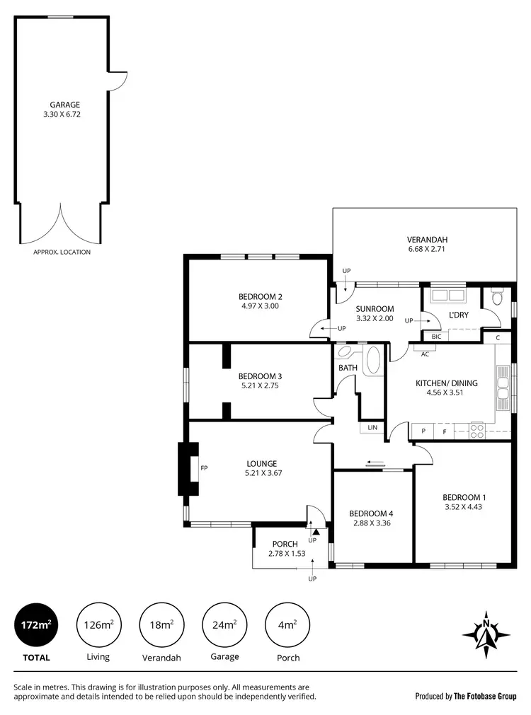 Floorplan of Homely house listing, 16 Flinders Parade, Flinders Park SA 5025
