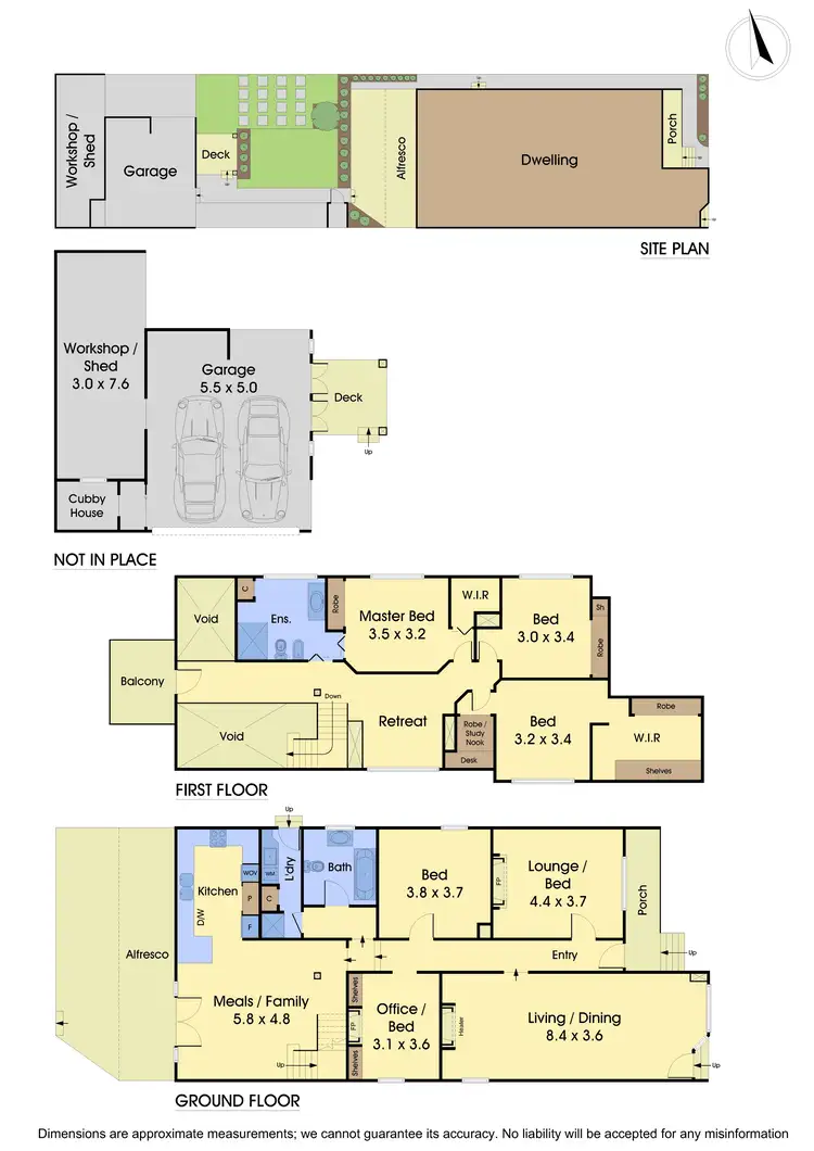 Floorplan of Homely house listing, 123 Wheatley Road, Ormond VIC 3204