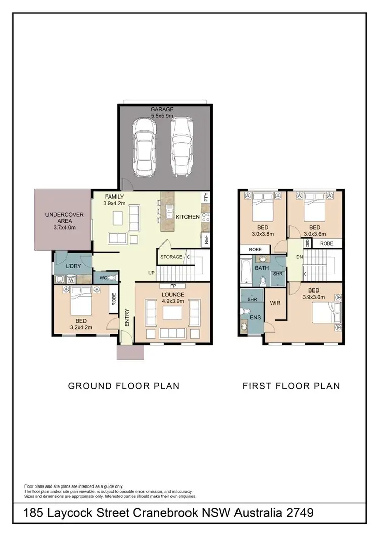 Floorplan of Homely house listing, 185 Laycock Street, Cranebrook NSW 2749