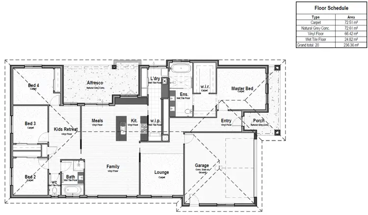 Floorplan of Homely house listing, 26 Yorkshire Road, Thurgoona NSW 2640