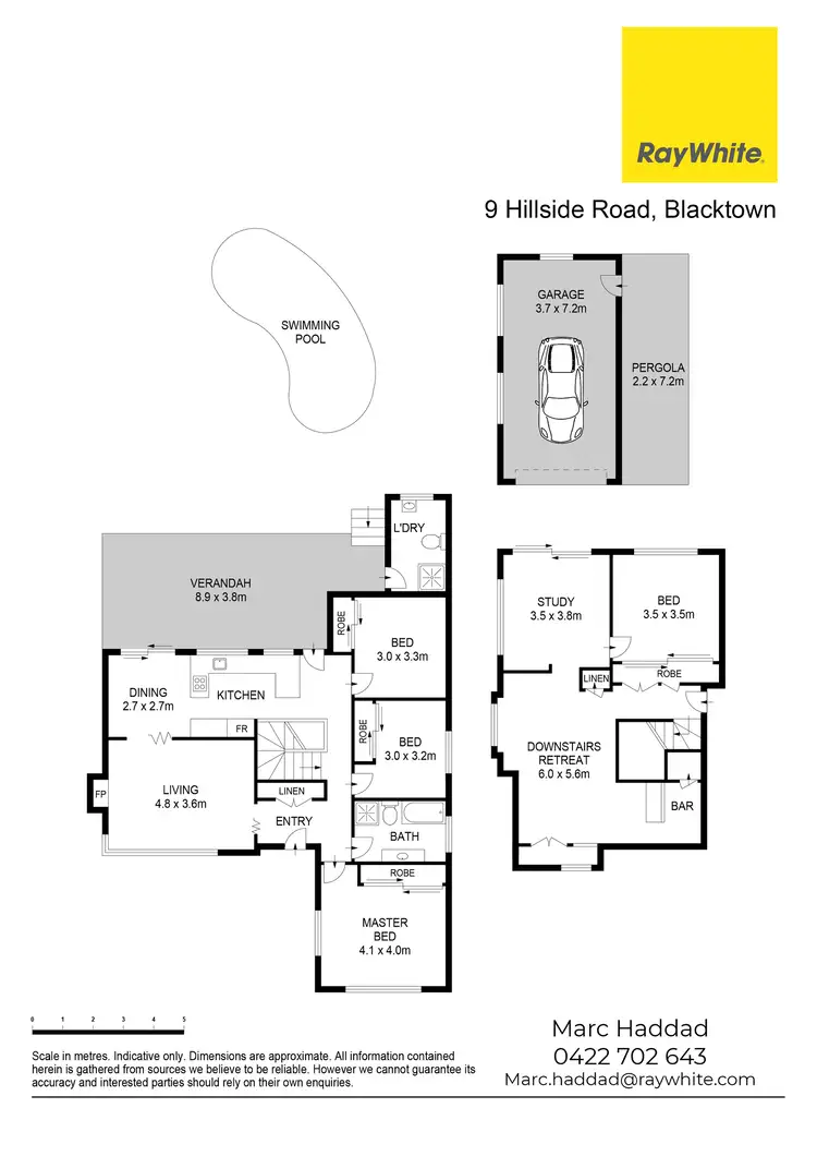 Floorplan of Homely house listing, 9 Hillside Road, Blacktown NSW 2148
