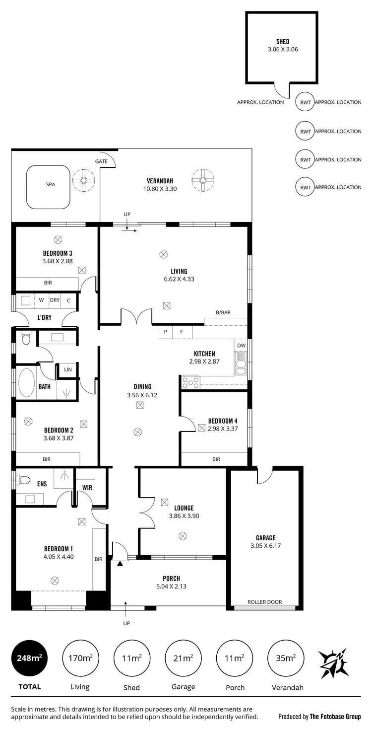 Floorplan of Homely house listing, 35 South Australia One Drive, North Haven SA 5018