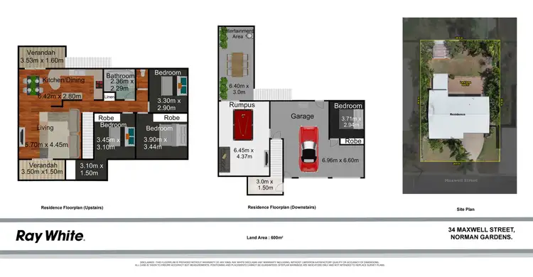 Floorplan of Homely house listing, 34 Maxwell Street, Norman Gardens QLD 4701