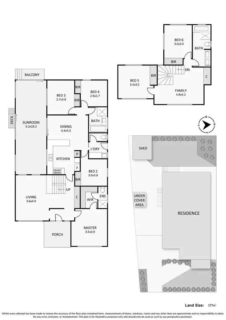 Floorplan of Homely house listing, 6 Tantani Street, Frankston VIC 3199