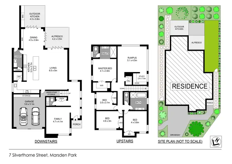 Floorplan of Homely house listing, 7 Silverthorne Street, Marsden Park NSW 2765