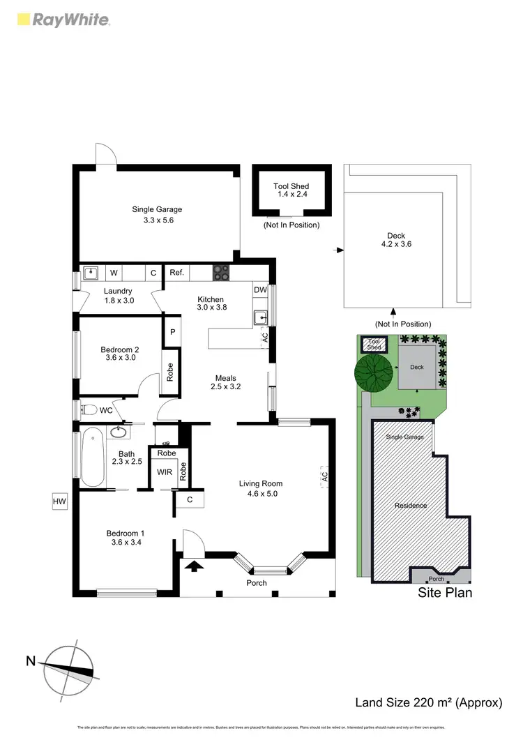 Floorplan of Homely unit listing, 1/35 Myola Street, Carrum VIC 3197