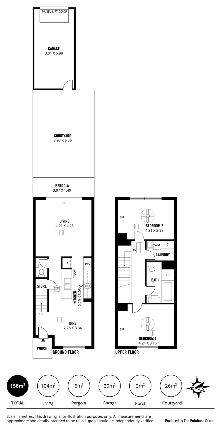 Floorplan of Homely house listing, 28 Tulloch Drive, St Clair SA 5011
