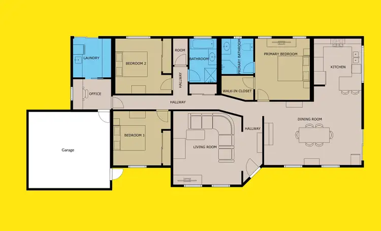 Floorplan of Homely house listing, 2 Canterbury Drive, Mildura VIC 3500