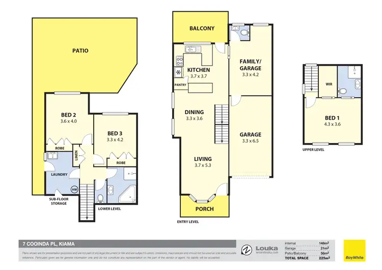 Floorplan of Homely house listing, 7 Cooinda Place, Kiama NSW 2533