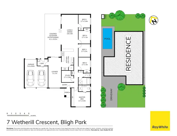 Floorplan of Homely house listing, 7 Wetherill Crescent, Bligh Park NSW 2756