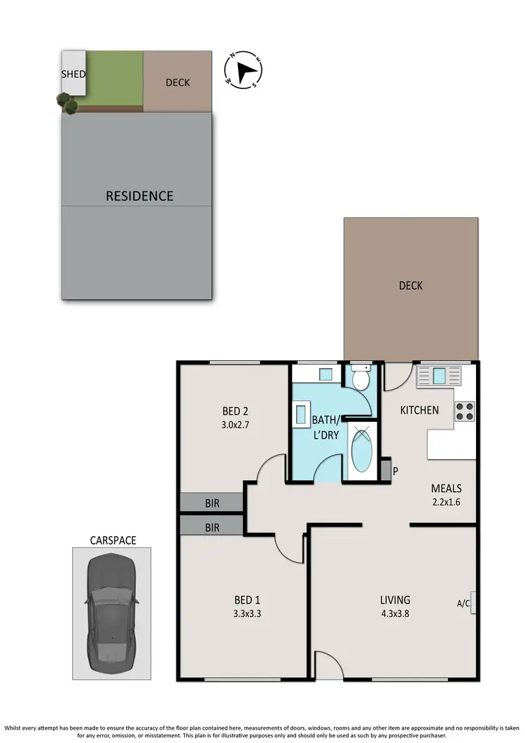Floorplan of Homely unit listing, 6/199-201 Beach Street, Frankston VIC 3199