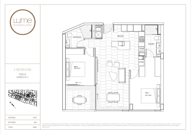 Floorplan of Homely apartment listing, 1002/25 Shafston Avenue, Kangaroo Point QLD 4169