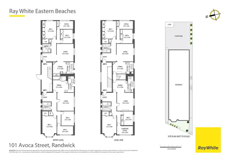 Floorplan of Homely block of units listing, 101 Avoca Street, Randwick NSW 2031