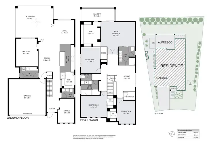 Floorplan of Homely house listing, 44 Bunderoo Circuit, Pimpama QLD 4209
