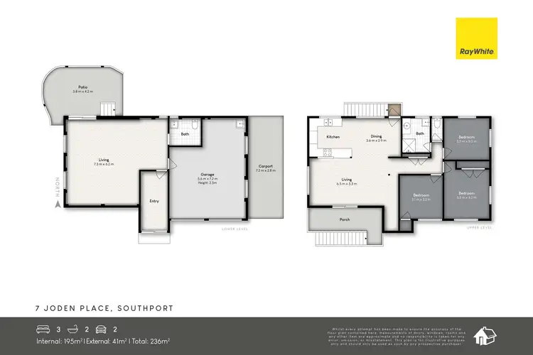 Floorplan of Homely house listing, 7 Joden Place, Southport QLD 4215