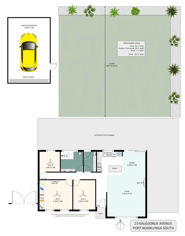 Floorplan of Homely house listing, 23 Kalgoorlie Avenue, Port Noarlunga South SA 5167