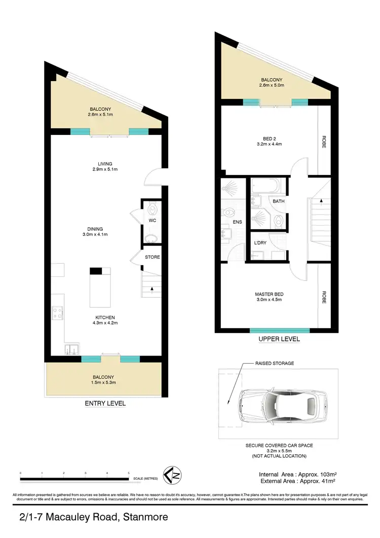 Floorplan of Homely apartment listing, 2/1-7 Macaulay Road, Stanmore NSW 2048