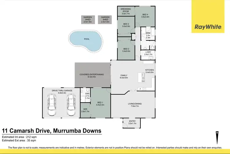 Floorplan of Homely house listing, 11 Camarsh Drive, Murrumba Downs QLD 4503