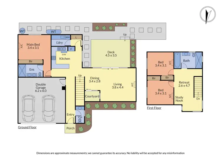 Floorplan of Homely townhouse listing, 2/20 Clyde Street, Ferntree Gully VIC 3156