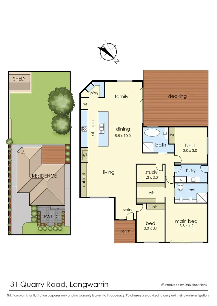 Floorplan of Homely house listing, 31 Quarry Road, Langwarrin VIC 3910