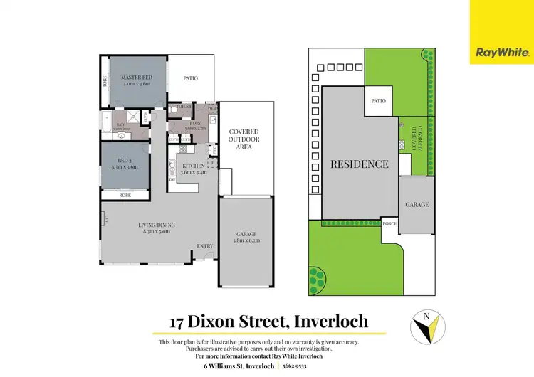 Floorplan of Homely house listing, 17 Dixon Street, Inverloch VIC 3996
