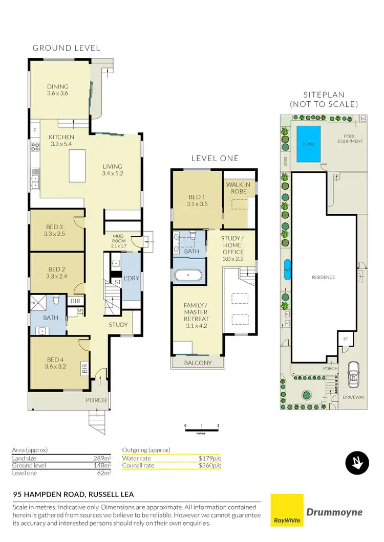 Floorplan of Homely house listing, 95 Hampden Road, Russell Lea NSW 2046
