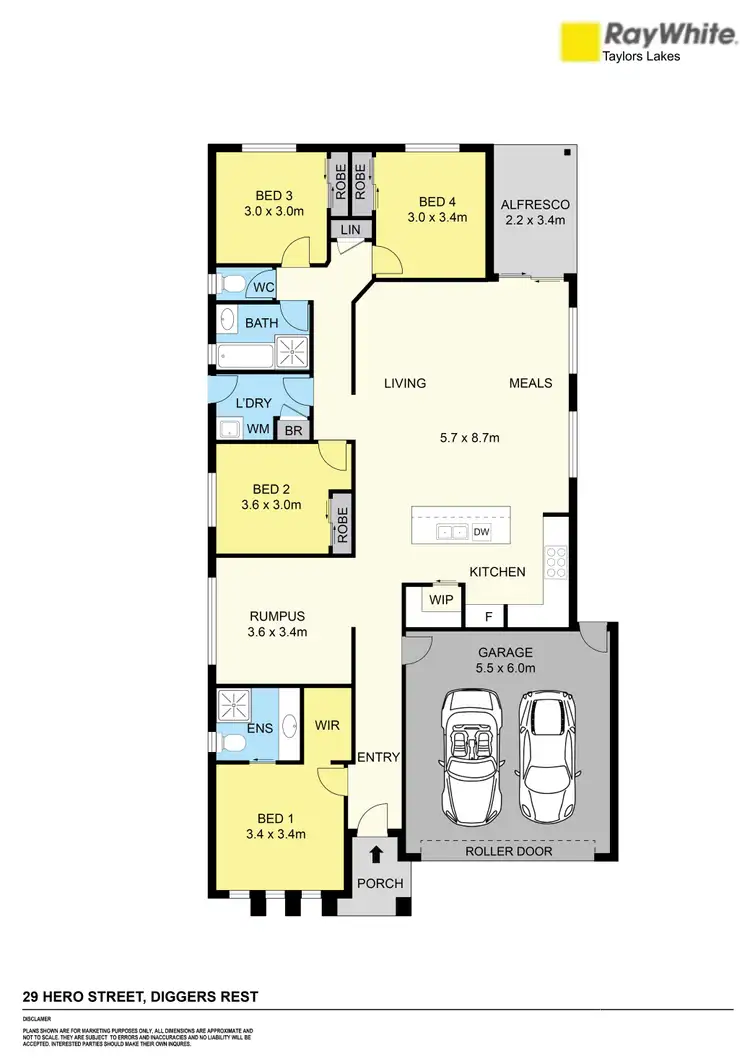 Floorplan of Homely house listing, 29 Hero Street, Diggers Rest VIC 3427