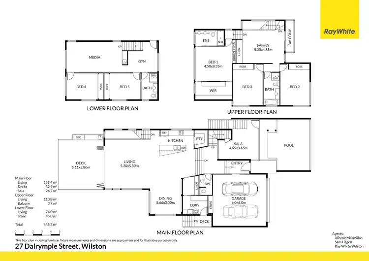 Floorplan of Homely house listing, 27 Dalrymple Street, Wilston QLD 4051