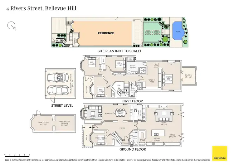 Floorplan of Homely house listing, 4 Rivers Street, Bellevue Hill NSW 2023