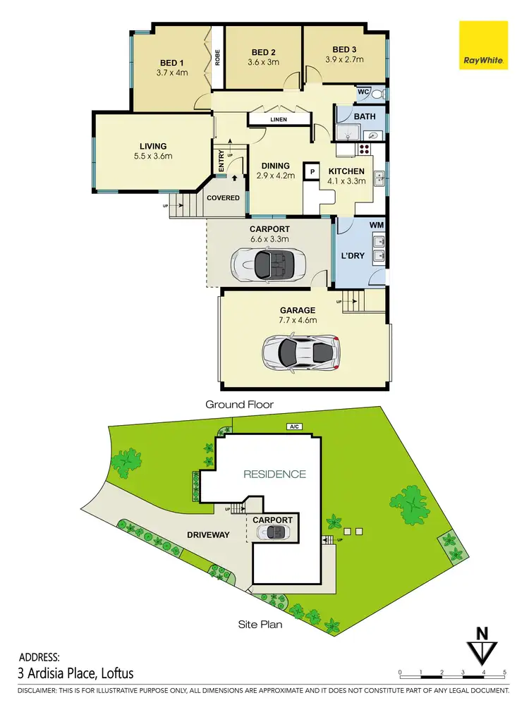 Floorplan of Homely house listing, 3 Ardisia Place, Loftus NSW 2232