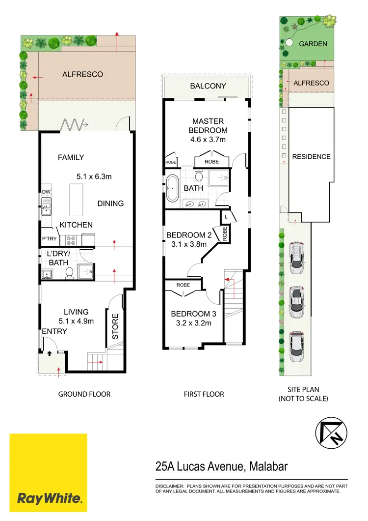 Floorplan of Homely house listing, 25A Lucas Avenue, Malabar NSW 2036