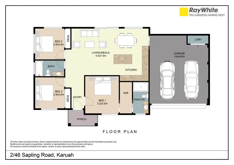 Floorplan of Homely house listing, 3 Gumleaf Road, Karuah NSW 2324