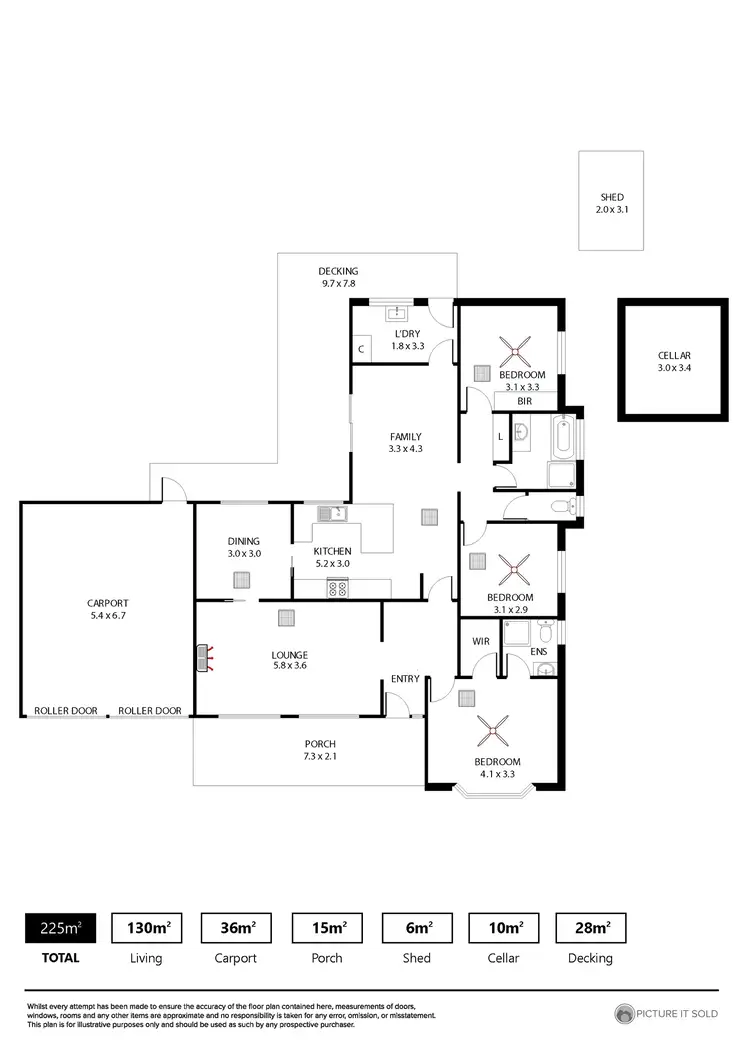 Floorplan of Homely house listing, 19 Selangor Avenue, Fairview Park SA 5126