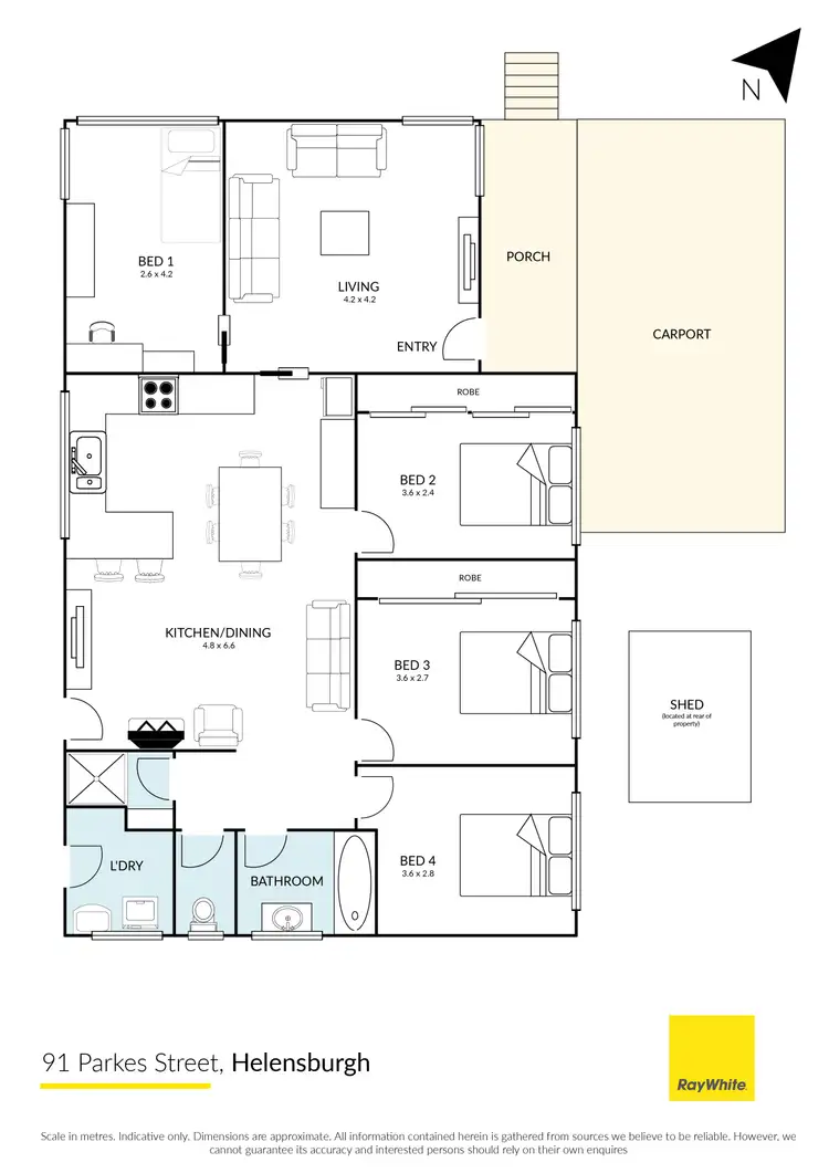 Floorplan of Homely house listing, 91 Parkes Street, Helensburgh NSW 2508
