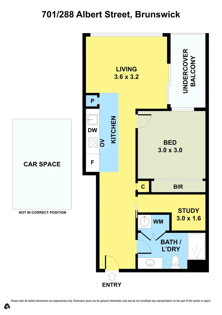 Floorplan of Homely apartment listing, 701/288 Albert Street, Brunswick VIC 3056