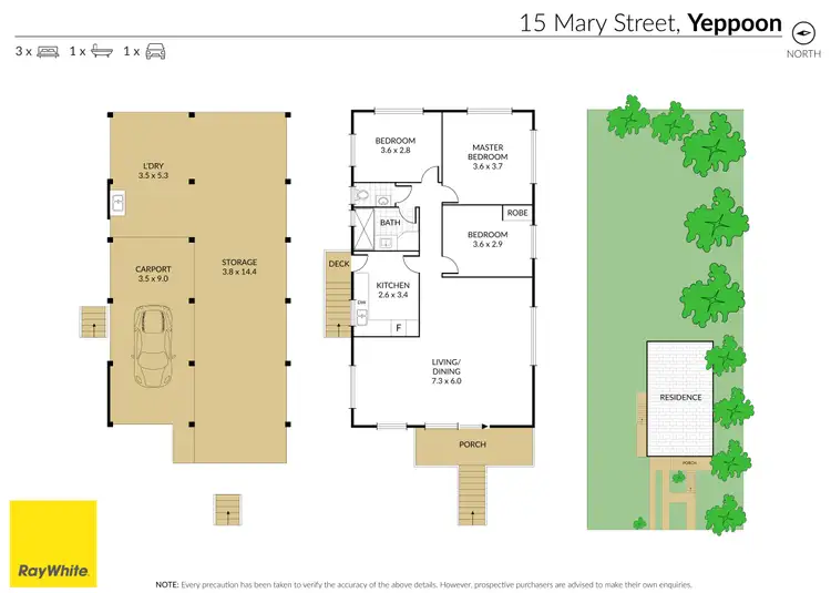 Floorplan of Homely house listing, 15 Mary Street, Yeppoon QLD 4703