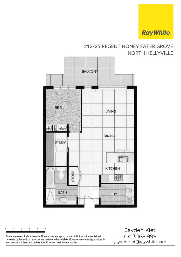 Floorplan of Homely unit listing, 212/25 Regent Honeyeater Grove, North Kellyville NSW 2155