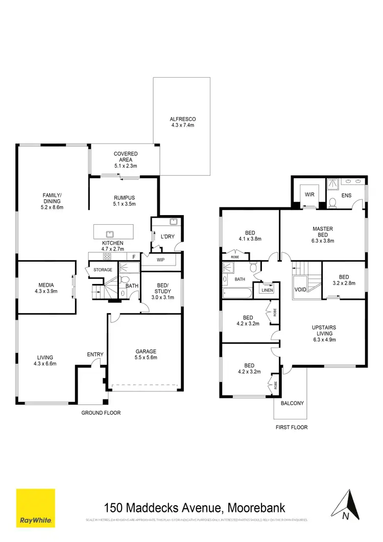 Floorplan of Homely house listing, 150 Maddecks Avenue, Moorebank NSW 2170
