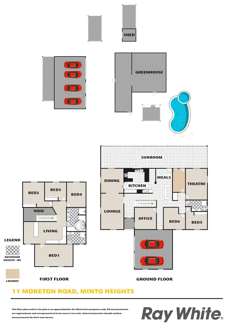 Floorplan of Homely house listing, 11 Moreton Road, Minto Heights NSW 2566