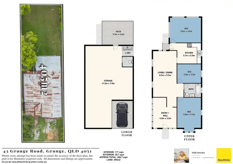 Floorplan of Homely house listing, 43 Grange Road, Grange QLD 4051