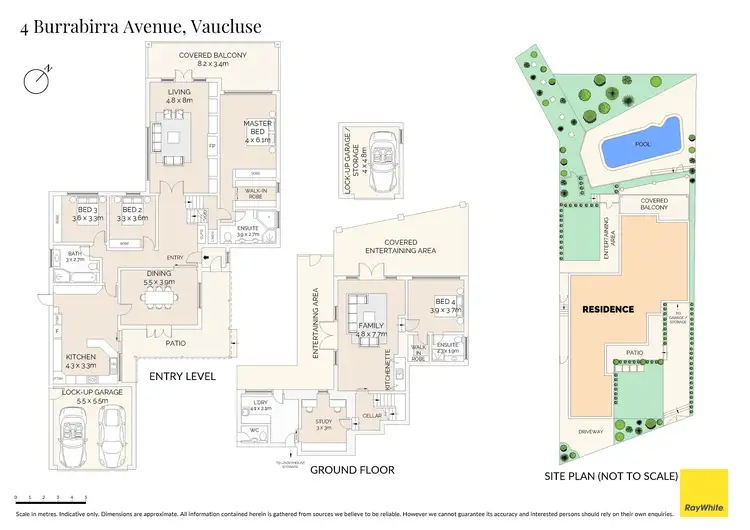 Floorplan of Homely house listing, 4 Burrabirra Avenue, Vaucluse NSW 2030