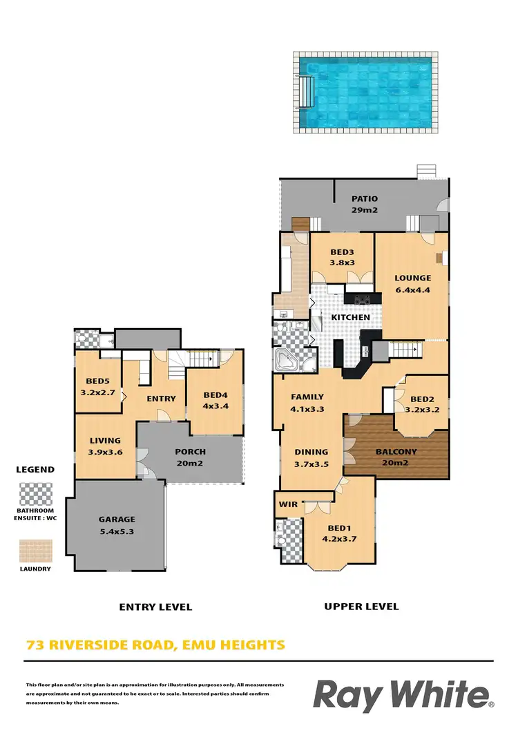 Floorplan of Homely house listing, 73 Riverside Road, Emu Heights NSW 2750