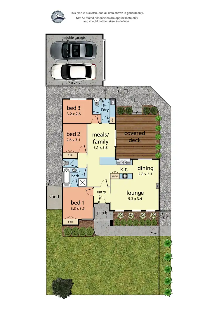 Floorplan of Homely house listing, 51 Britannia Way, Lilydale VIC 3140