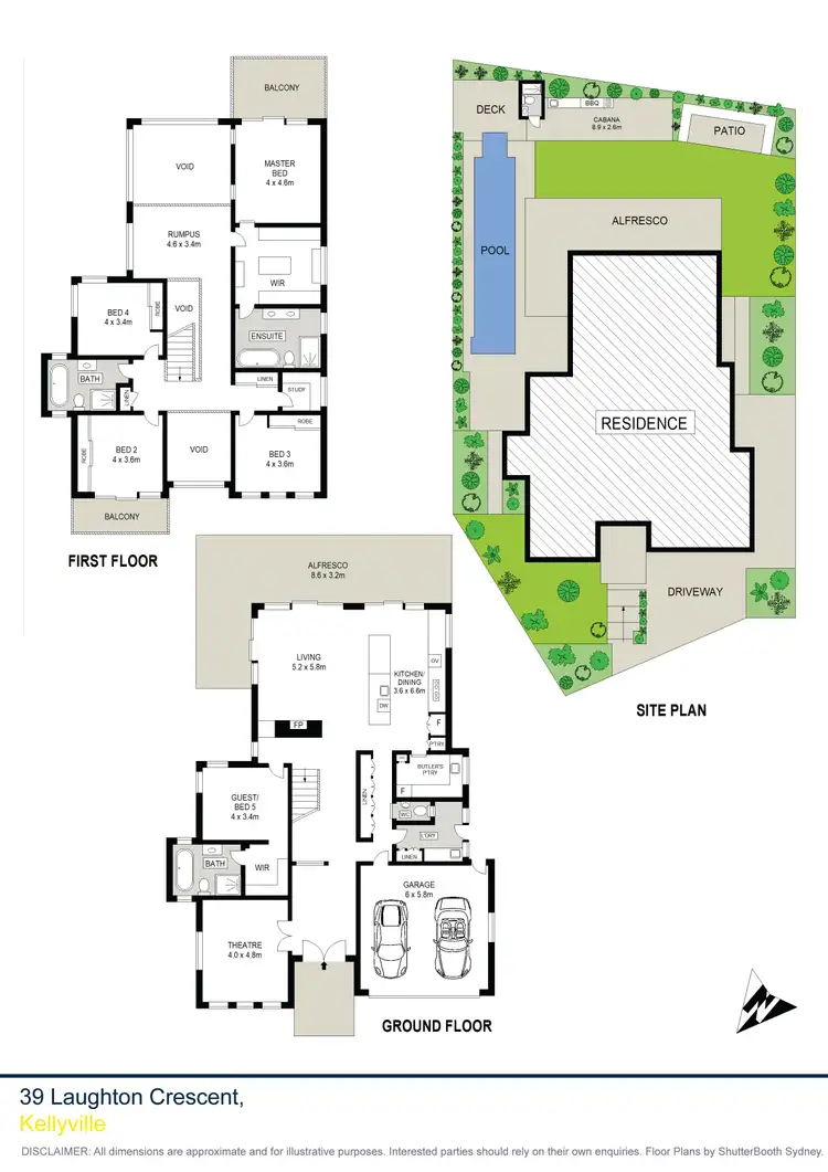 Floorplan of Homely house listing, 39 Laughton Crescent, Kellyville NSW 2155