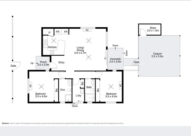 Floorplan of Homely house listing, 56 Sandpiper Avenue, Djugun WA 6725