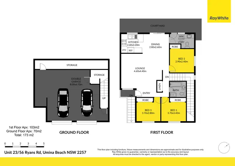 Floorplan of Homely townhouse listing, 23/56 Ryans Road, Umina Beach NSW 2257