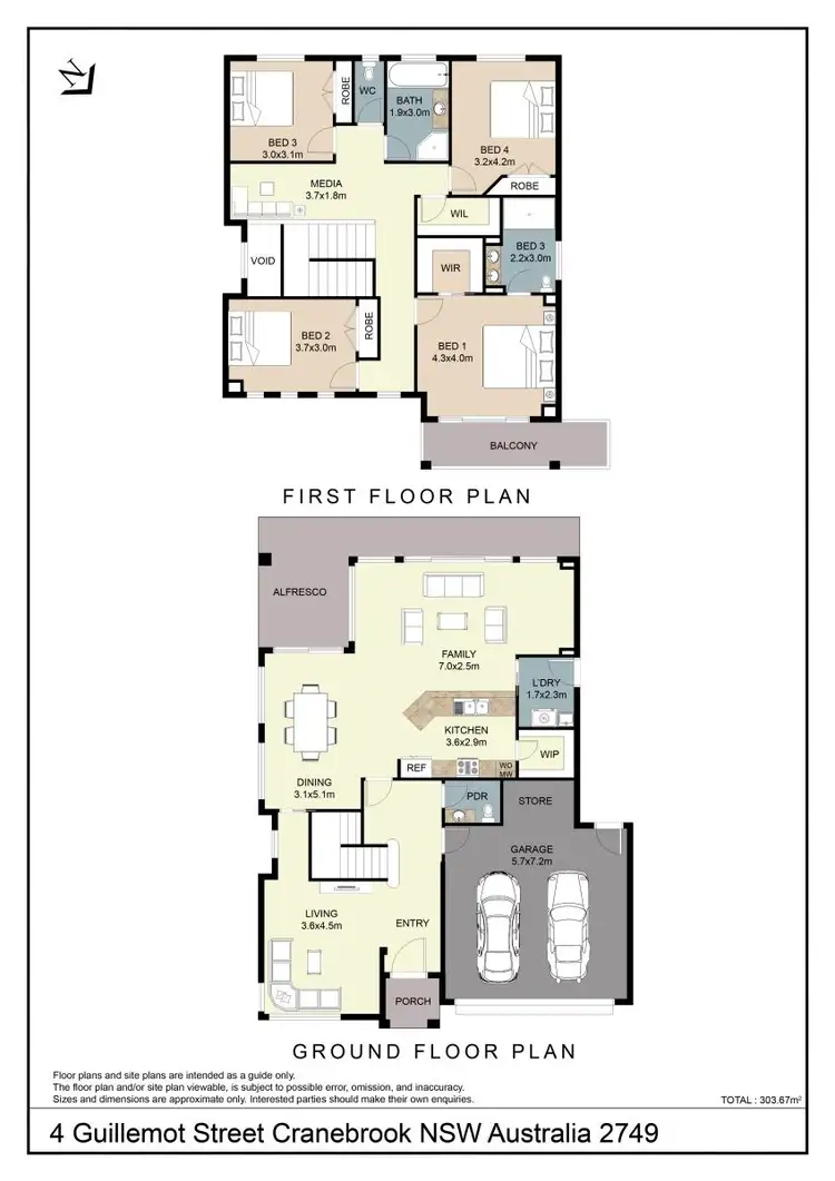 Floorplan of Homely house listing, 4 Guillemot Street, Cranebrook NSW 2749