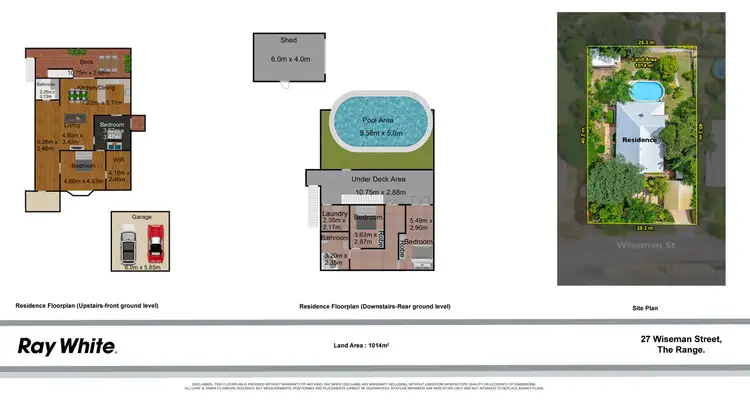 Floorplan of Homely house listing, 27 Wiseman Street, The Range QLD 4700